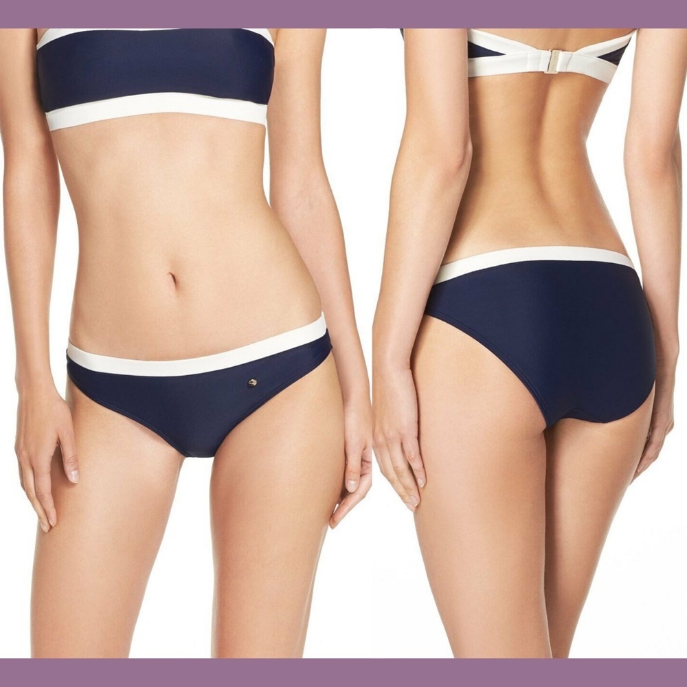 NWD Ted Baker London Hipster Bikini‎ Bottoms 4 Navy